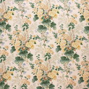 Lee Jofa Althea Linen Print Citron Fabric