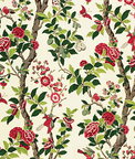 Lee Jofa Eldon Hand Block Document Fabric