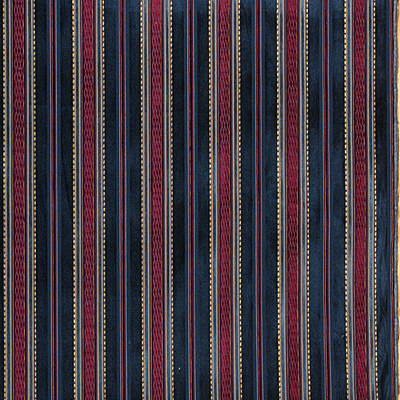 Lee Jofa Prince Regent Stripe Midnight Fabric