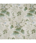 Lee Jofa Hollyhock Hand Block Cotton Grey/Sage Fabric