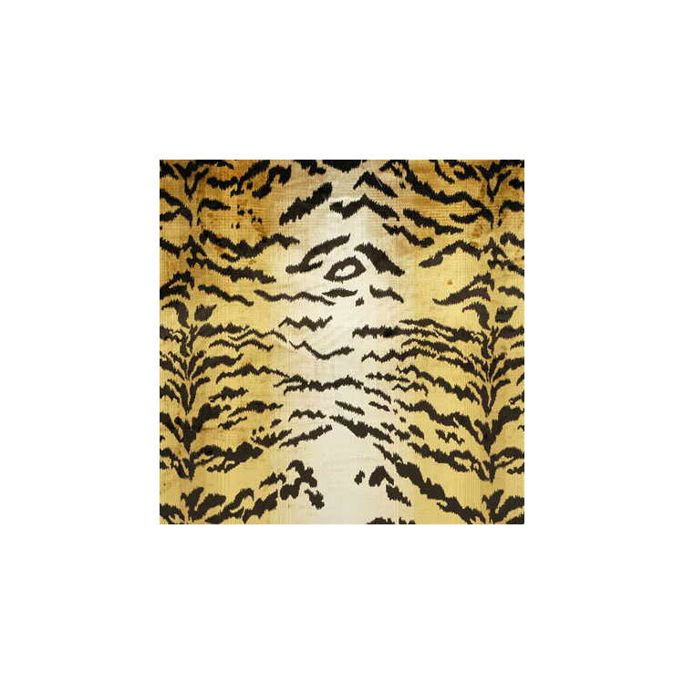 Lee Jofa Silk Tiger Velvet Oro Fabric