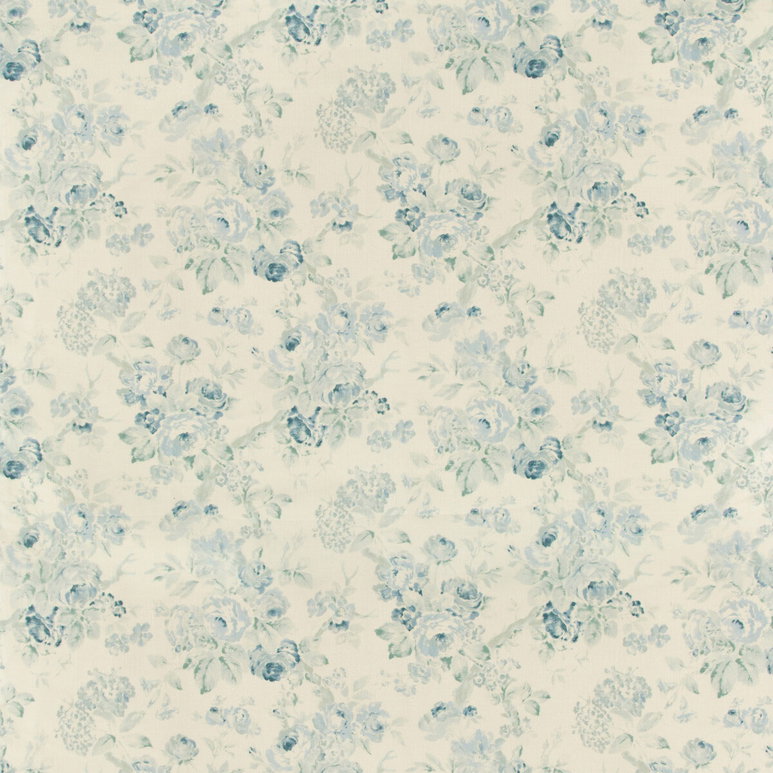 Lee Jofa Garden Roses Aqua/Blue Fabric