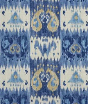Lee Jofa Westmount Wall Blue Fabric