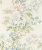 Lee Jofa Chinese Peony Blue Fabric