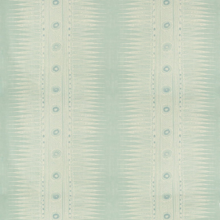 Lee Jofa Indian Zag Aqua Fabric