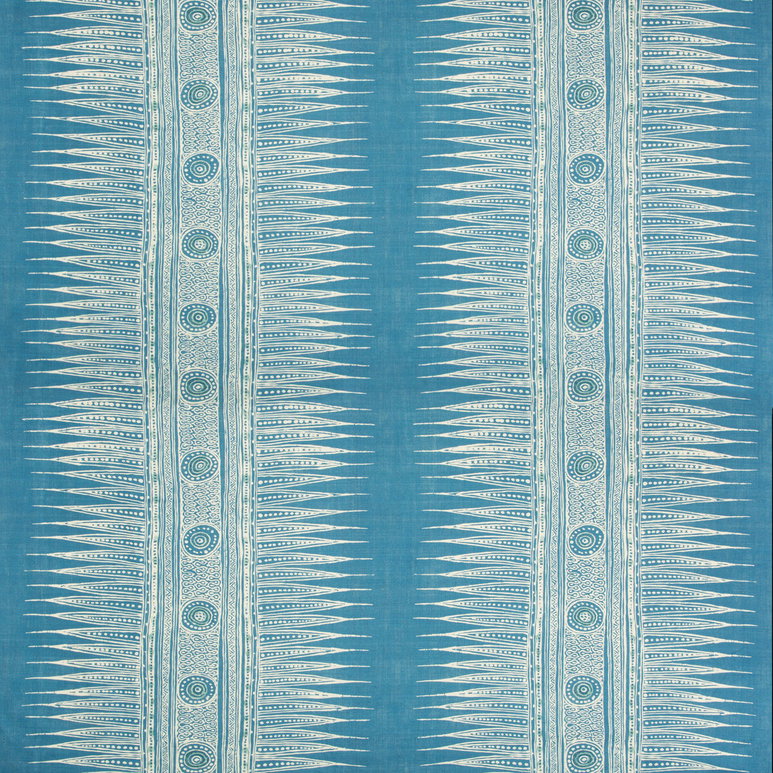 Lee Jofa Indian Zag Marine Fabric