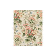 Lee Jofa Hollyhock Hand Block Linen Multi Fabric