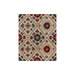 Lee Jofa Ayla Trellis Indigo/Red Fabric