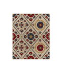 Lee Jofa Ayla Trellis Indigo/Red Fabric