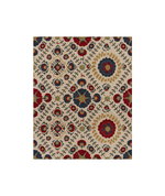 Lee Jofa Ayla Trellis Indigo/Red