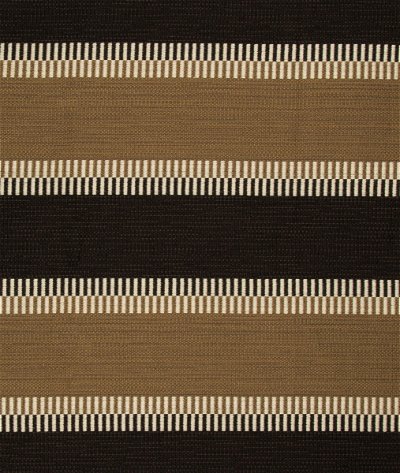 Lee Jofa Dorinda Stripe Mocha/Onyx Fabric