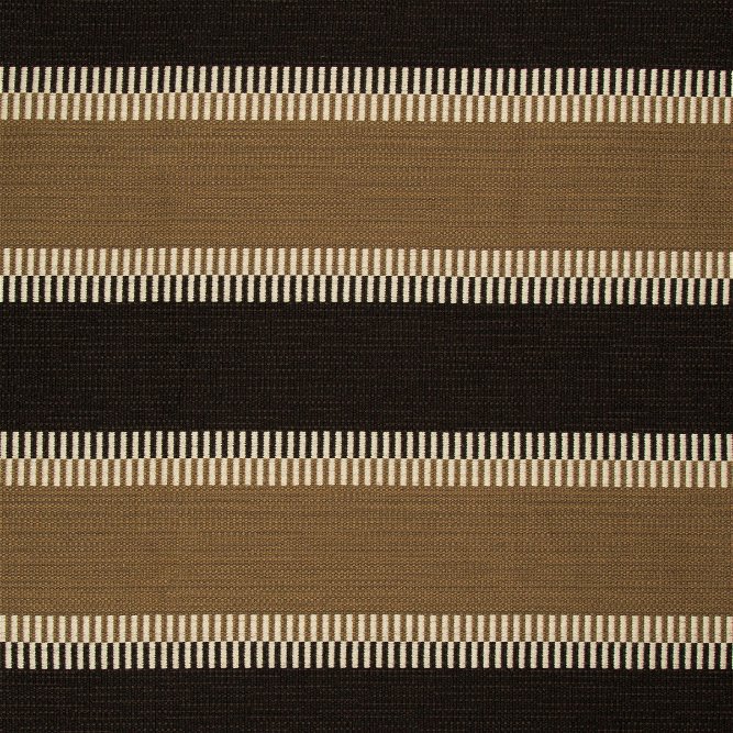 Lee Jofa Dorinda Stripe Mocha/Onyx Fabric