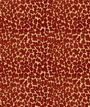 Lee Jofa Le Leopard Garnet Fabric