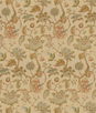 Lee Jofa Tidewater Block Clay/Teal Fabric