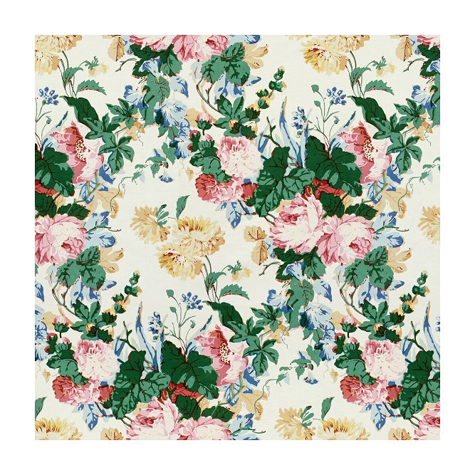 Lee Jofa Maisie Pink/Green Fabric