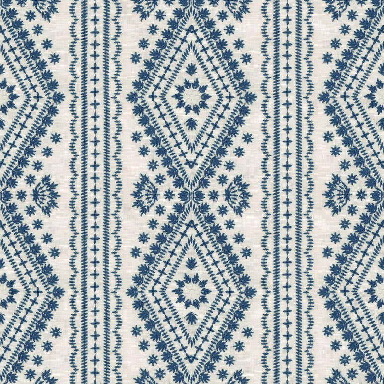 Lee Jofa Lucknow Blue Fabric