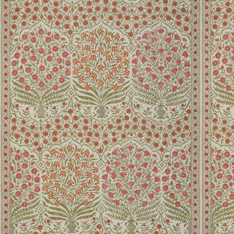 Lee Jofa Sameera Spice/Berry Fabric