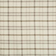 Lee Jofa Fannin Plaid Stone/Mink Fabric