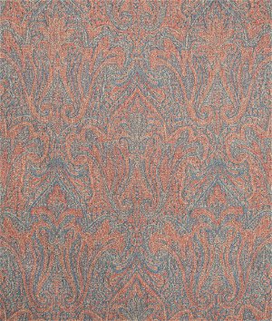 Lee Jofa Toccoa Paisley Ruby/Blue Fabric