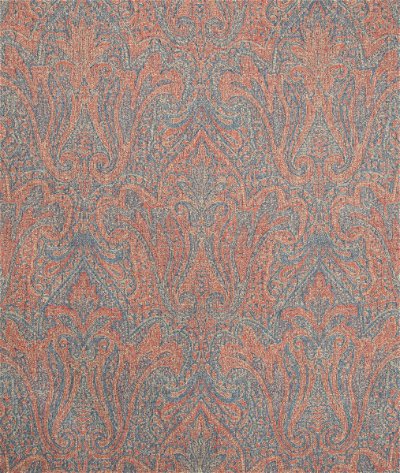 Lee Jofa Toccoa Paisley Ruby/Blue Fabric