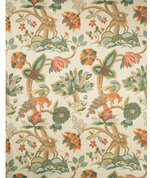 Lee Jofa Leyland Print Berry/Forest