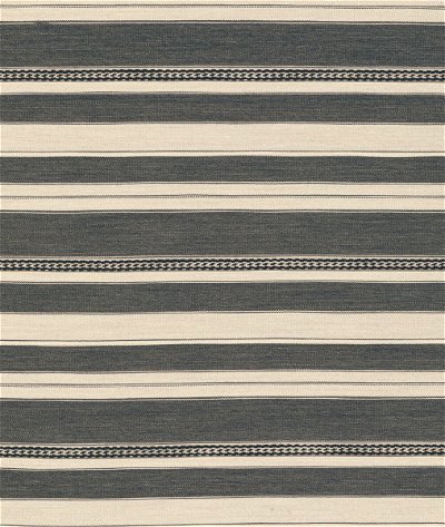 Lee Jofa Entoto Stripe Grey/Ebony Fabric