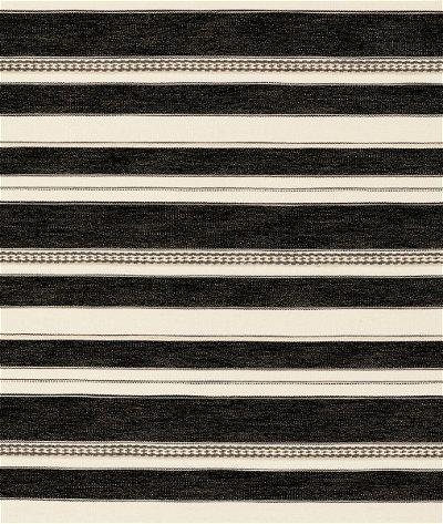 Lee Jofa Entoto Stripe Ivory/Black Fabric