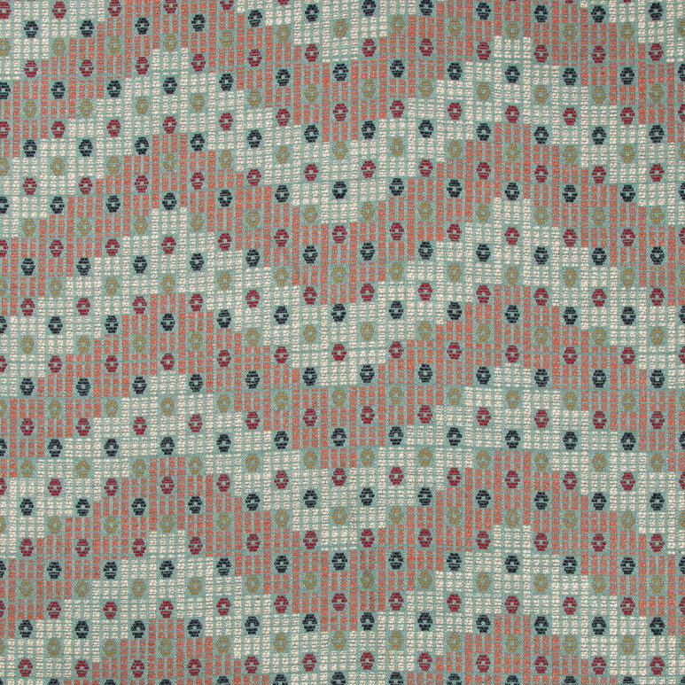 Lee Jofa Addis Ababa Aqua/Multi Fabric