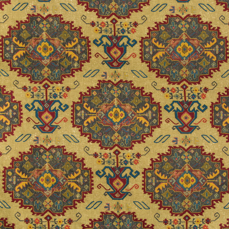 Lee Jofa Turkana Wheat/Multi Fabric