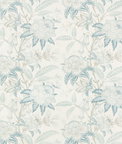 Lee Jofa Davenport Print Frost Blue Fabric