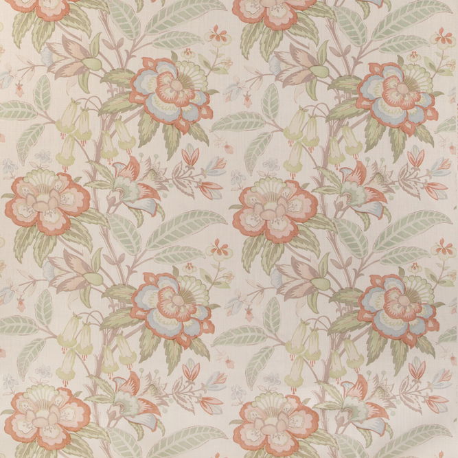 Lee Jofa Davenport Print Coral Fabric