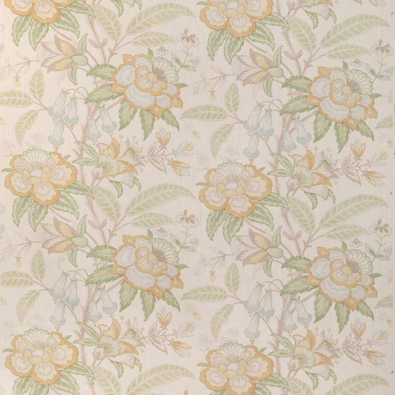 Lee Jofa Davenport Print Golden Fabric