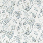 Lee Jofa Bradford Embroidery Juniper/Lagoon Fabric