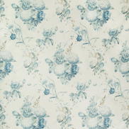 Lee Jofa Adelyn Hand Block Blue Fabric