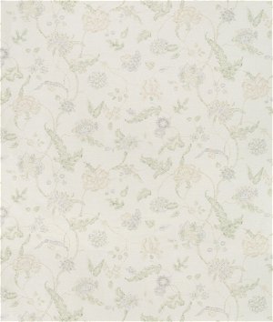 Lee Jofa Avignon Print Lilac/Leaf Fabric