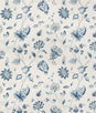 Lee Jofa Hollin Print Indigo Fabric