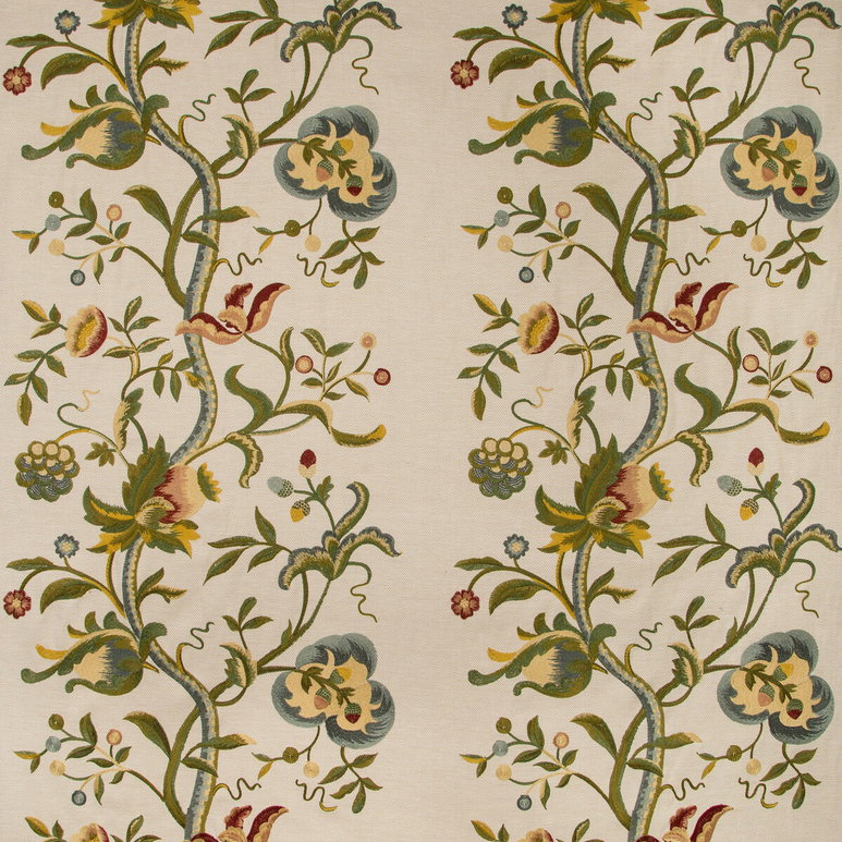 Lee Jofa Dorton Embroidery Multi Fabric