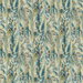 Lee Jofa Taplow Print Peacock/Gold Fabric