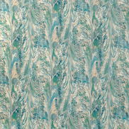 Lee Jofa Taplow Print Marine/Sand Fabric