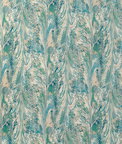 Lee Jofa Taplow Print Marine/Sand Fabric