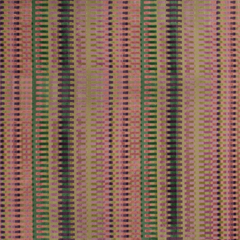 Lee Jofa Picket Multi/Plum Fabric
