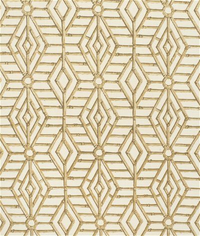 Lee Jofa Bamboo Cane Beige/White Fabric