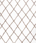 Lee Jofa Bare Twig Trellis Brown/White Fabric