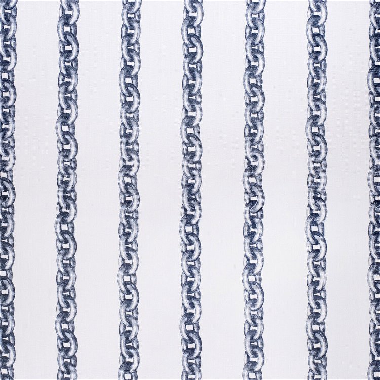 Lee Jofa Cables Navy Fabric