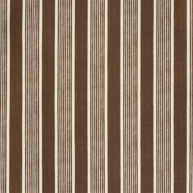 Lee Jofa Elba Stripe Brown Fabric