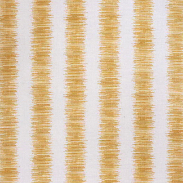 Lee Jofa Hampton Stripe Amber/White Fabric