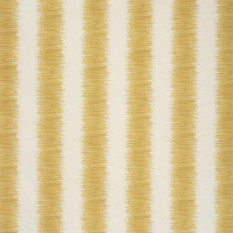 Lee Jofa Hampton Stripe Amber/Ecru Fabric