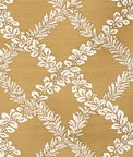 Lee Jofa Leaf Trellis Caramel Fabric