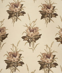 Lee Jofa Melba Flower Plum/Ecru