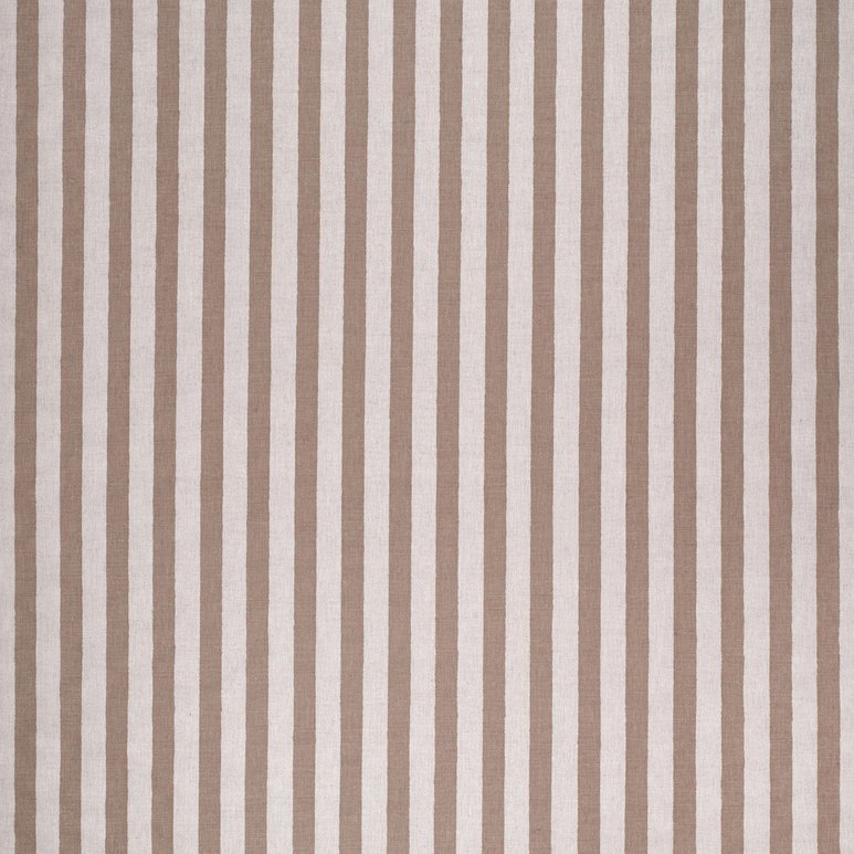 Lee Jofa Melba Stripe Brown/Ecru Fabric